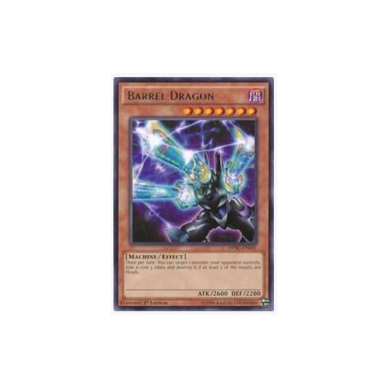 yugioh - Barrel Dragon (DPBC-EN041) 1st Edition Rare - Duelist