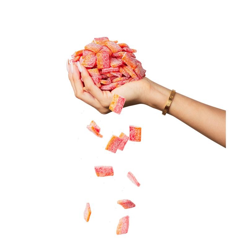 Sour Strips Bites-Four Pack - Flavor: Rainbow