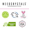 Cristales de microdermoabrasión de NeedCrystals. Exfoliante Facial Natural para Piel