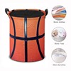 Laundry Basket with Handle Basketball 45L Laundry Hamper Collapsible Toys