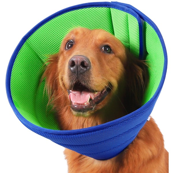 Soft Dog Cone Collar for Dogs After Surgery, Elizabethan Dog