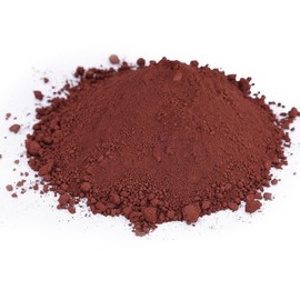 Iron Oxide Powder, Ultrafine Particle Natural Industrial Material, Suitable for Construction, Coatings, Ceramics, Concrete Coloring and Many Other Applications,17 Ounces, Brown