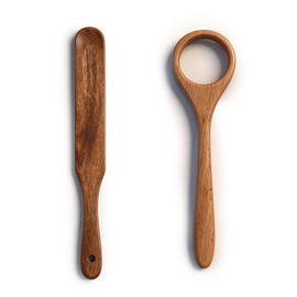 Danish Dough Whisk & Bread Whisk Set, Wooden Sourdough Whisk for Baking, Multi-Purpose Dough Stirrer for kitchen and home use, sourdough, pizza dough, and baking accessories