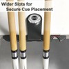 MoyanSuper Portable Pool Stick Holder - 4-Cue Weighted Claw Holder