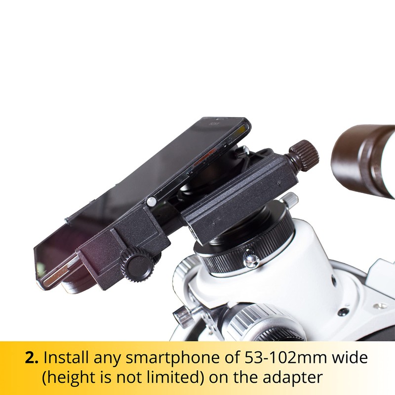 Levenhuk A10 Smartphone Adapter for Telescopes, Microscopes and Binoculars