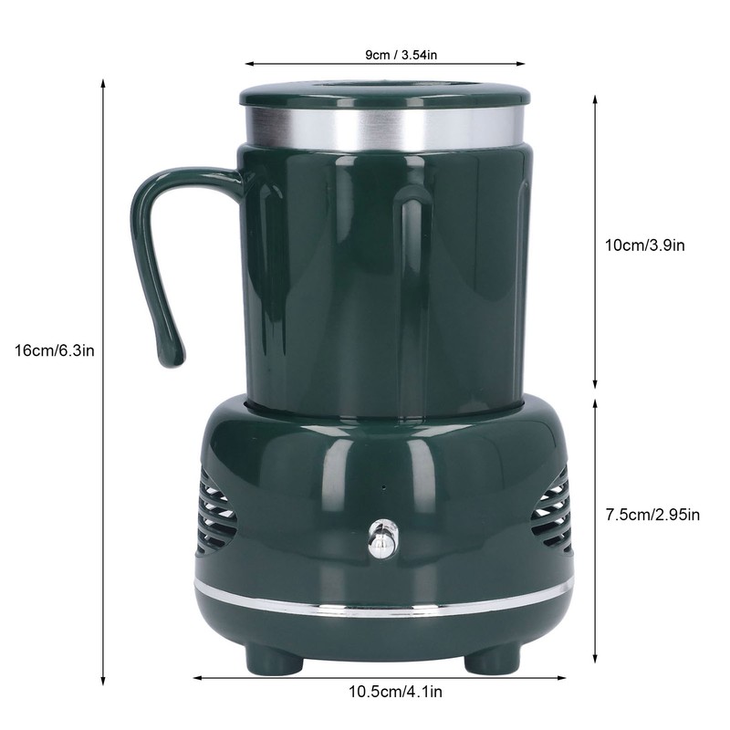 Cooler Warmer Cup Easy Operation Fast Cooling Heating Aluminium Body