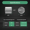 Flexible 4-Inch Aluminum Ducting, Dryer Vent Hose, Heavy-Duty Three-Layer Protection,