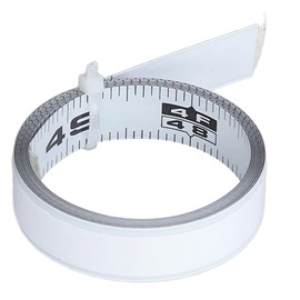 4ft 48in Adhesive Measure Tape Carbon Steel Right to Left Scale Markings Clear, Designed for Saw Table and Workbench