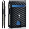Gostwo Slim Wallet for Men, Minimalist Money Clip Card Wallet,
