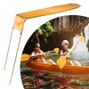 Kayak Shade Canopy Portable Foldable Boat Awning Set Kayak Canoe