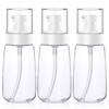 3 Pieces 30ml Dispenser Bottle Set for Essence Shampoo Conditioner,