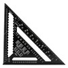 Dapetz ® 12 Inch Aluminum Alloy Triangle Ruler Square Protractor