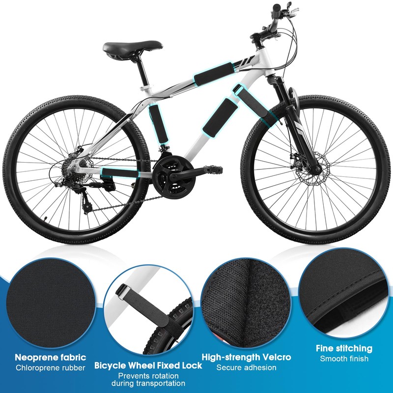 TYBYBB Bicycle Frame Protection Carbon Frame Protector for MTB E-Bike