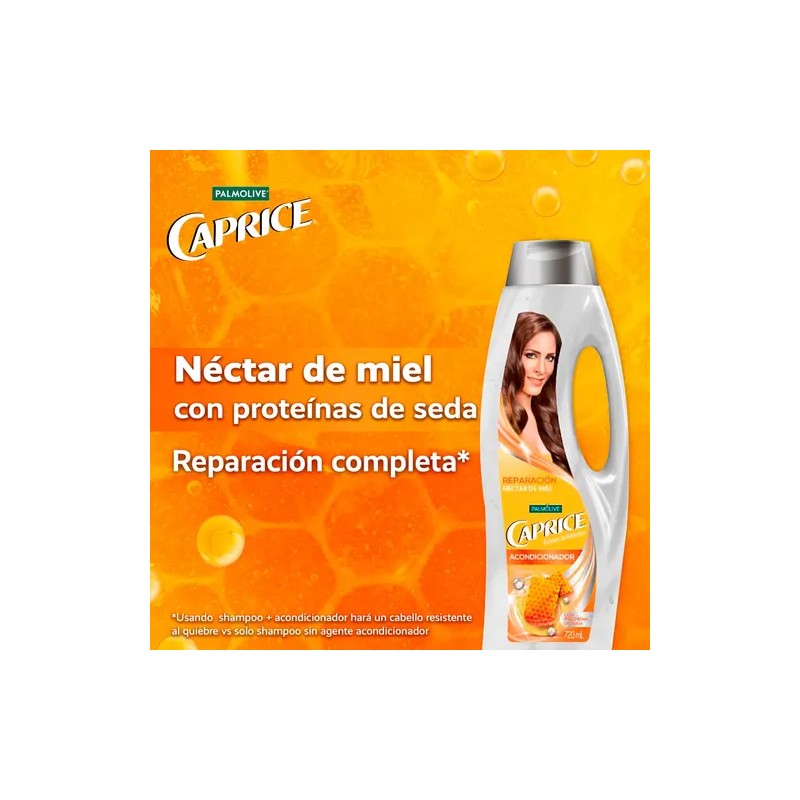 Acondicionador Caprice Reparación Néctar De Miel 720 Ml