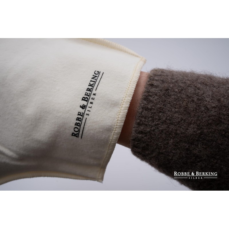 Robbe & Berking Silver Care Series Cleaning Glove for Silver-Plated