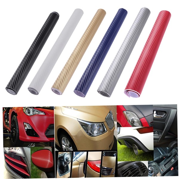 FELTECHELECTR Carbon Fiber Wrap Roll Auto Interior Wrap Sticker for
