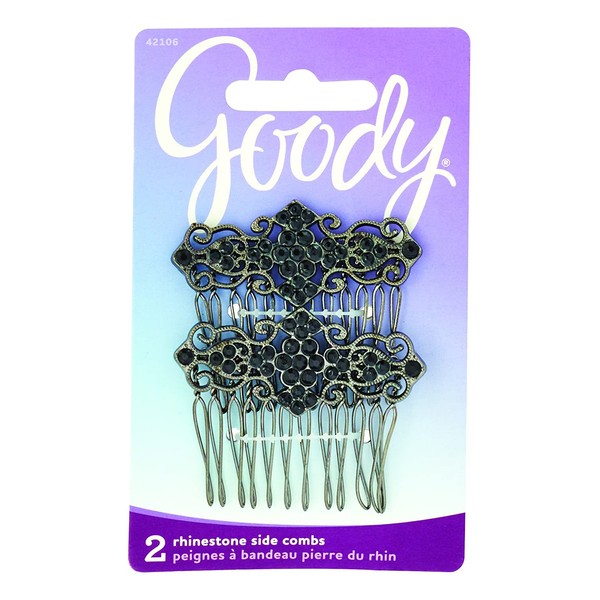Goody Classics Metal Domed Hair Barrette, 2 Count