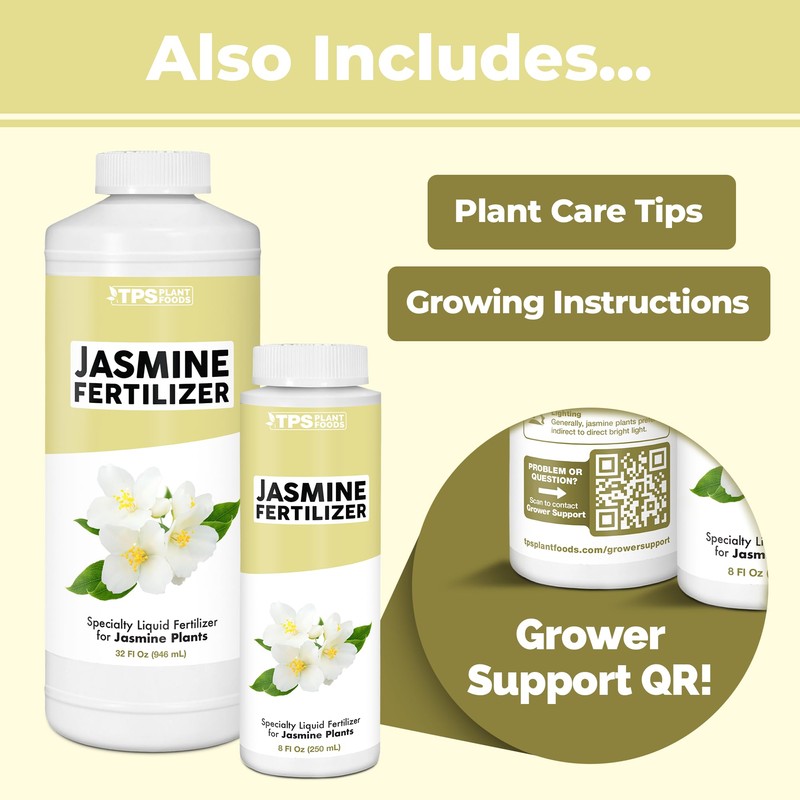 TPS NUTRIENTS Jasmine Fertilizer for All Flowering Jasmine Shrubs and