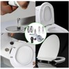 Jindizi Toilet Installation Accessory Kit, 6 Pcs Toilet Seat Hinge