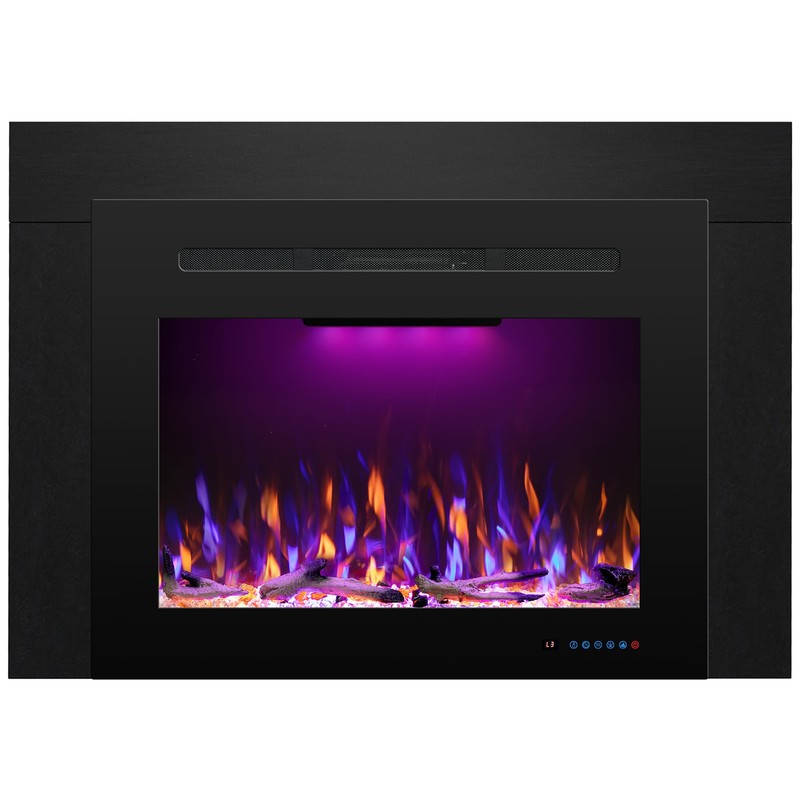 Rodalflame Electric Fireplace Insert Trim Kit for 30" W x