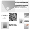 100% Pure Titanium Cutting Boards, Titanium Cutting Board for Kitchen,