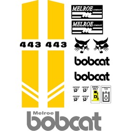 443 Style C Decal Sticker kit fits Bobcat