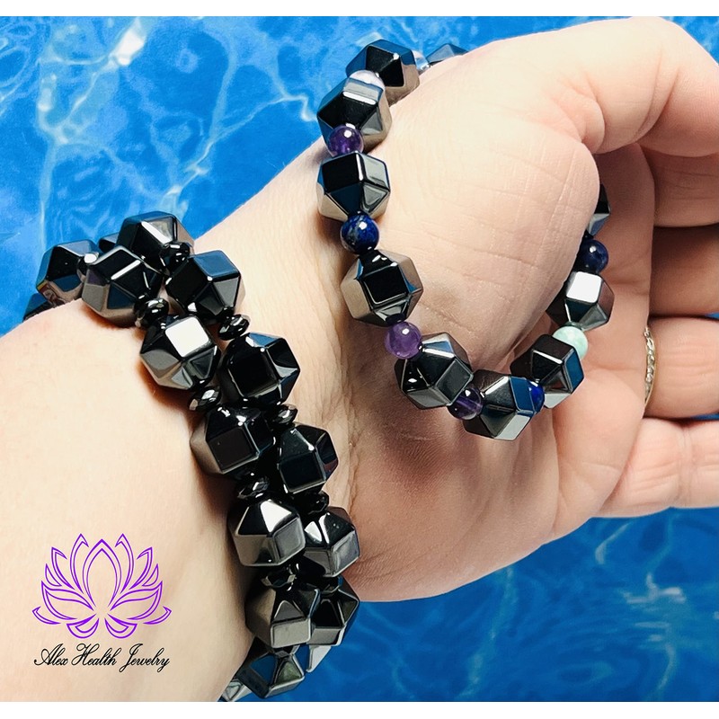 Set - Stackable Parkinson Essential Tremor Weighted Bracelets 3 -