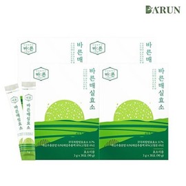 Healthy Promise Barun Barun Low-Molecular Green Plum Enzyme 30 Packets x 4 Boxes (Total 120 Packets) / 건강한약속 바른 바른 저분자 푸른 매실 효소 30포x4박스(총 120포)