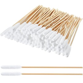 LYQNIHOB Pack of 50 Cotton Buds for Pets - Long with Large Head for Effective Ear Cleaning for Cats and Dogs, Ideal for Gentle Care of Sensitive Ears of Your Pets