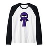 Ninja from Sprunky | Jevin Simon Raglan Baseball Tee