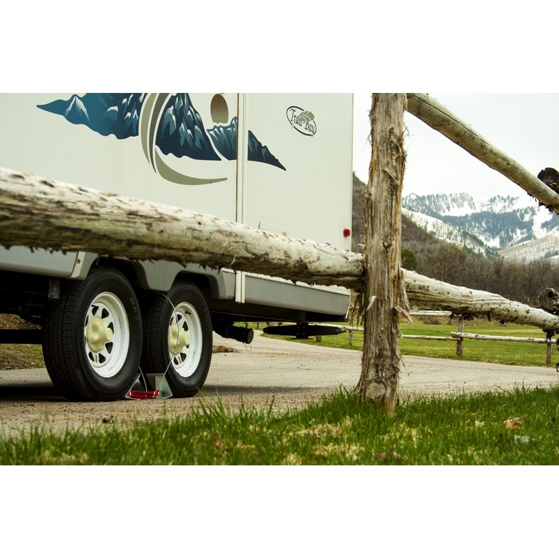 Fastway ONESTEP Wheel Chock Double Pack for Tandem Axle Trailers