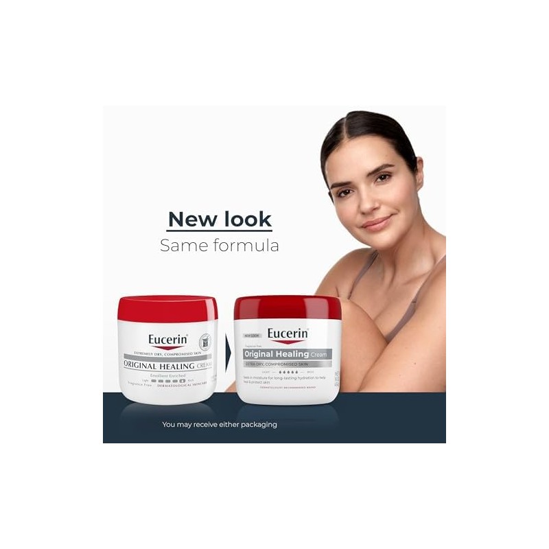 Eucerin Original Healing Rich Crème, 16 Oz