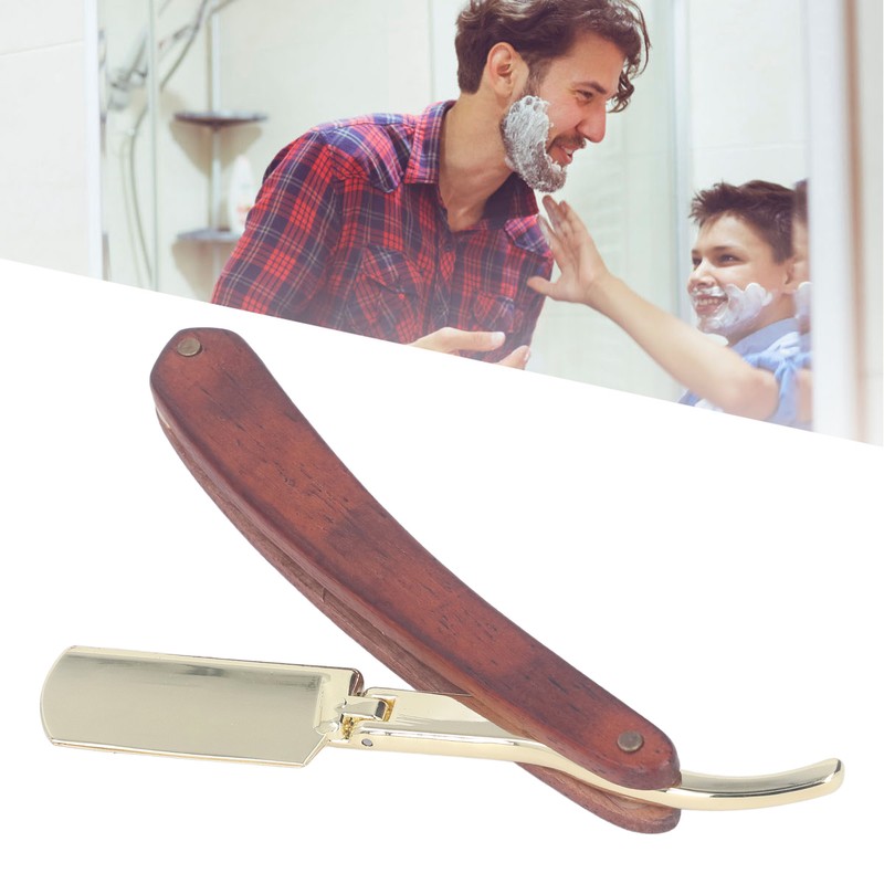 Straight Beard Trimmer Rack Professional Barber Manual Beard Blade Holder