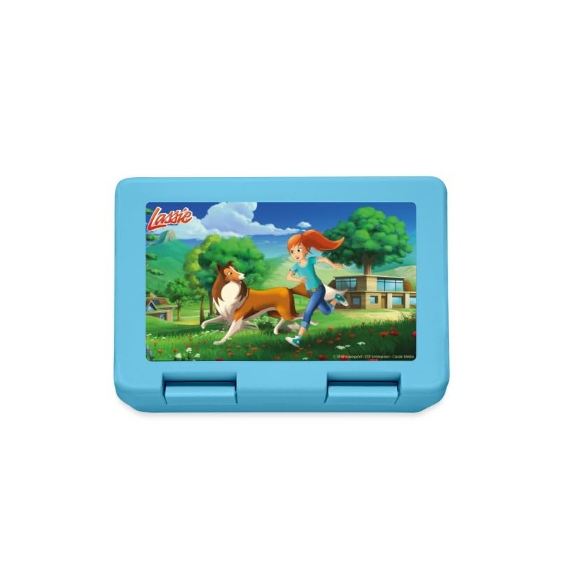 Spreadshirt Lassie Best Friends Lunch Box, One Size, Sapphire Blue
