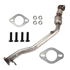 ZonCar Catalytic Converter Stainless Steel Replacement for 2006 2007 2008 2009 2010 2011 Impala 3.5L/ 3.9L, 2006-2007 Monte Carlo 3.5L/ 3.9L Replace 54693