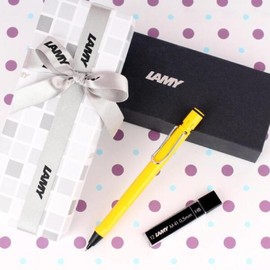 Artbox/Lamy LAMY Safari Mechanical Pencil Yellow Free Engraving / 아트박스라미 LAMY 라미 사파리 샤프 옐로우 무료각인