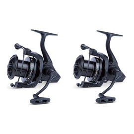 2 X Sonik Sports Sonik Xtractor+ 5000 Carp Reel Mini Big Pit Ideal For 9ft 10ft Carp Rods or Specialist Specimen Rods Carp Barbel Fishing