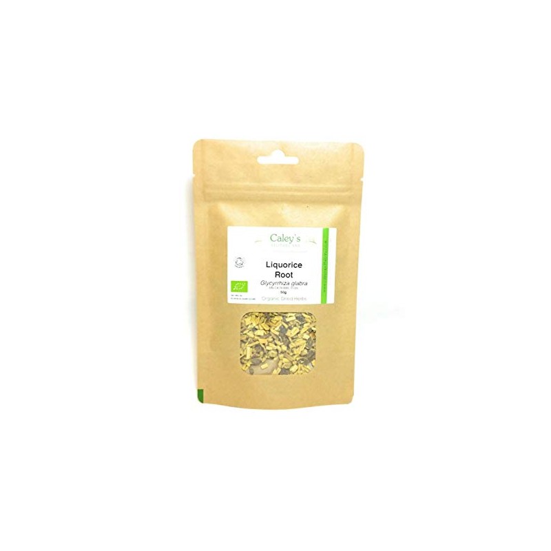 Organic Liquorice Root (Glycyrrhiza glabra) Dried Herb (50g)