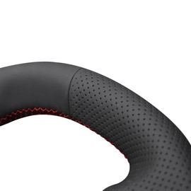 MEWANT Steering Wheel Cover for Peugeot 208 308 (SW) 2008 3008 508 508 SW5008 Partner Rifter Hand Sewing Steering Wheel Protector