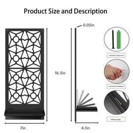 Candle Wall Sconces Set of 2,Rustic Candle Holders Wall Art Decor for Living Room Dining Room Bathroom Bedroom Fireplace,Housewarming Gift (16.5 X 7 Inches)