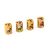 4 PCS M6 Spring Loaded Barrel Nuts, Slotted Barrel Nuts