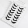 Happy Heartbeat 3D Clear Band False Eyelashes, Cat Eye, Wispy,