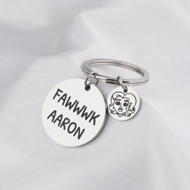 SEIRAA Love Reality TV Keychain Kaylor And Aaron Gifts Fawwwk Aaron Gifts Kaylor Inspired Keychain (FAWWWK AARON CA)
