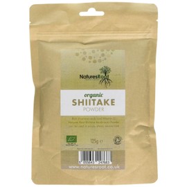 Natures Root Organic Superfoods Shiitake Powder - 125g