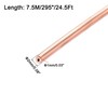 uxcell Refrigeration Tubing 2mm OD x 1mm ID x 24.5Ft