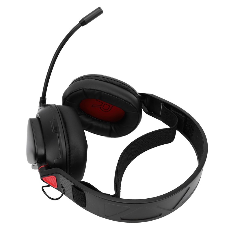 Wired Gaming Headset 2.4G Receiver Bluetooth 4 Modes Adjustable Headband
