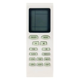 YB1FA Replace AC Remote Control Compatible with Inventor/Gree/Carrier/Sinclair Air Conditioner YB1F2 YB1F2F YB1FAF YBOF YB1F2 YBOF1 YBOF2 YBOFB Y502K