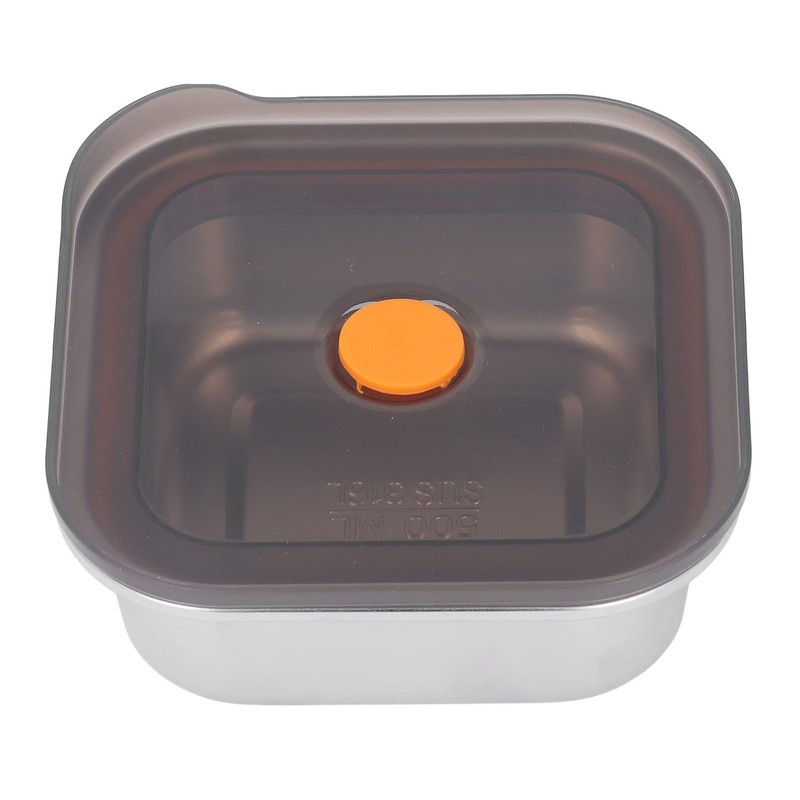 316 Stainless Steel Food Storage Container Vacuum Sealed Metal Food