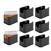 laffoonparts 8Pcs Sugar Packet Holders, Black Acrylic Plastic Sugar Bag