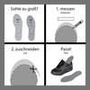 Pantoffelmann Felt Insoles Breathable & Warming, Felt Insoles Absorb Sweat